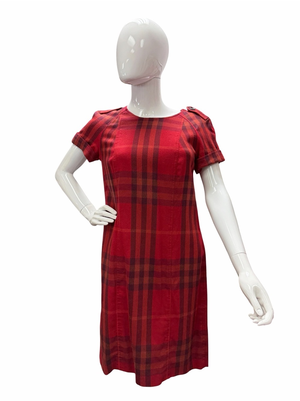B_3 Burberry Britt Wool Dress
